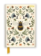 Cover-Bild zum Titel 'Jade Mosinki - Botanische Biene - Tischkalender 2026' von 'Tree Flame'