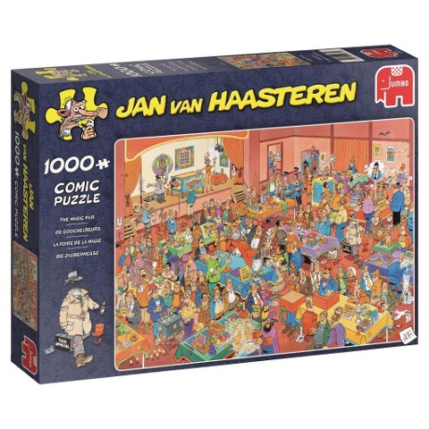 Jan van Haasteren - Die Zauberer-Messe - 1000 Teile Puzzle - 