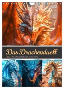 Cover-Bild zum Titel 'Das Drachenduell (Wandkalender 2026 DIN A4 hoch), CALVENDO Monatskalender' von 'Steffen Gierok-Latniak'