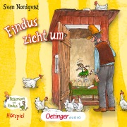 Cover-Bild zum Titel 'Pettersson und Findus. Findus zieht um' von 'Sven Nordqvist, Dieter Faber, Frank Oberpichler'