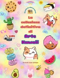 Cover-Bild zum Titel 'La collezione definitiva di arte kawaii - Adorabili e divertenti disegni kawaii da colorare per tutte le età' von 'Oriental Colors Editions'