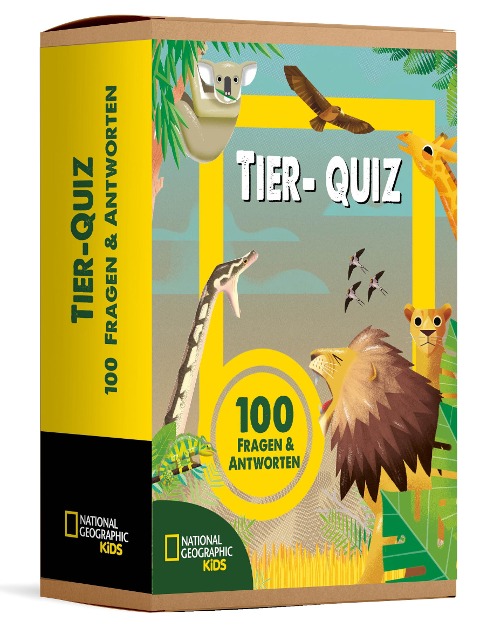 Tier-Quiz. 100 Fragen über Tiere für Quizfans und Tierfans (100 Fragen & Antworten) - Cristina Banfi