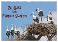 Zu Gast bei Familie Storch (Wandkalender 2025 DIN A2 quer), CALVENDO Monatskalender - Gugigei Gugigei