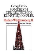 Cover-Bild zum Titel 'Dehio - Handbuch der deutschen Kunstdenkmäler / Baden-Württemberg Bd. 1' von 'Georg Dehio'