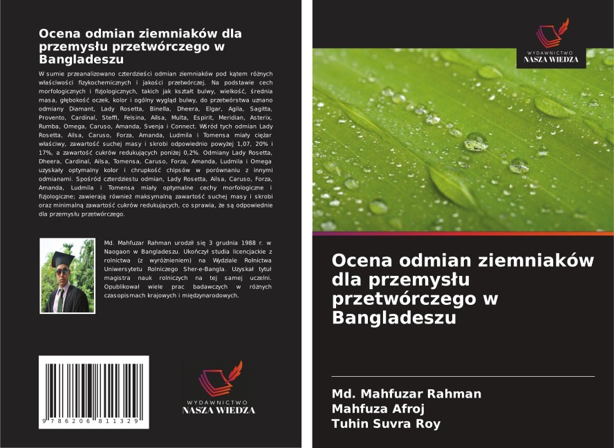Ocena odmian ziemniaków dla przemys¿u przetwórczego w Bangladeszu - Md. Mahfuzar Rahman, Mahfuza Afroj, Tuhin Suvra Roy