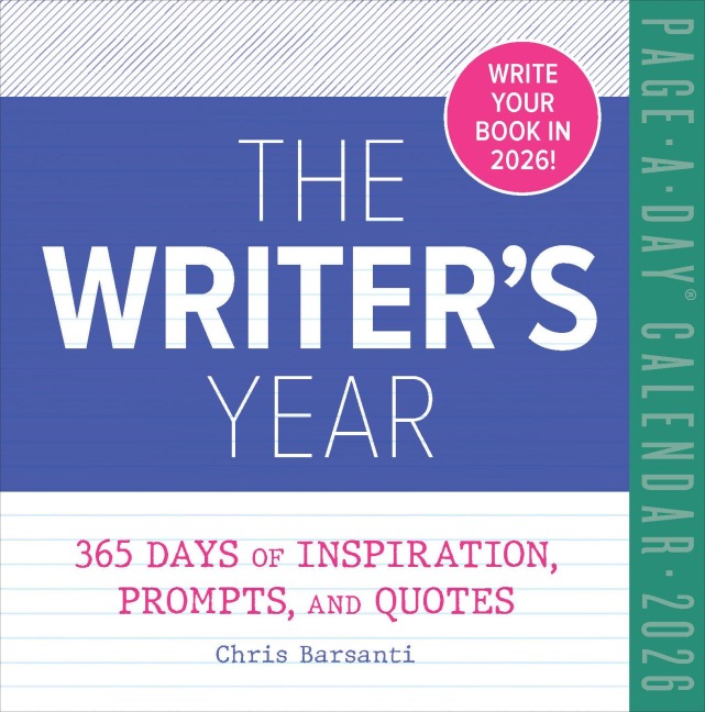 Writer's Year Page-A-Day® Calendar 2026 - Chris Barsanti