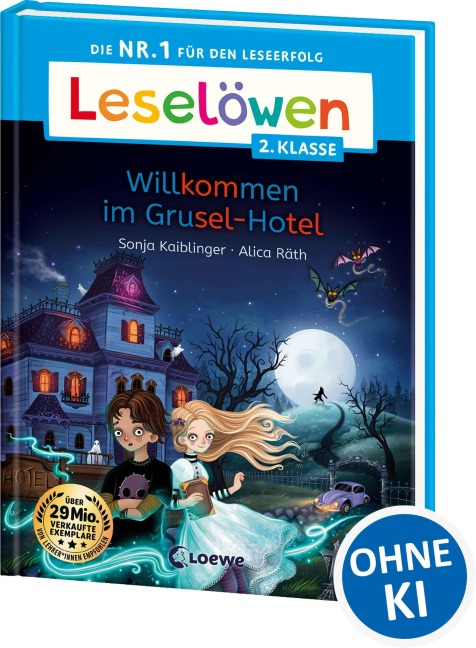 Leselöwen 2. Klasse - Willkommen im Grusel-Hotel - Sonja Kaiblinger