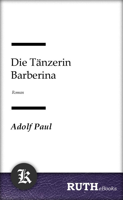 Die Tänzerin Barberina - Adolf Paul