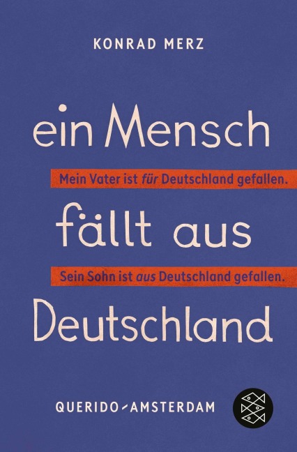 Ein Mensch fällt aus Deutschland