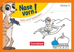 Cover-Bild zum Titel 'Nase vorn! - Deutsch 3. Schuljahr - Satz und Satzarten' von ''