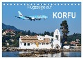 Flugzeuge auf Korfu (Tischkalender 2025 DIN A5 quer), CALVENDO Monatskalender - Jakob Otto