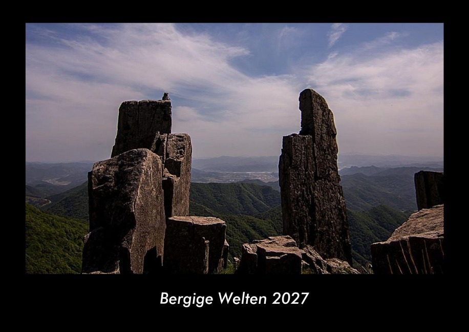 Bergige Welten 2027 Fotokalender DIN A3 - Tobias Becker