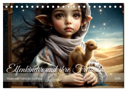 Elfenkinder und ihre Freunde - Magie und Natur im Einklang (Tischkalender 2026 DIN A5 quer), CALVENDO Monatskalender - Drachenkind-Fotografie Drachenkind-Fotografie