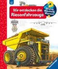 Cover-Bild zum Titel 'Wieso? Weshalb? Warum?, Band 6: Wir entdecken die Riesenfahrzeuge' von 'Susanne Gernhäuser'