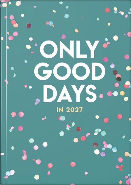 rido/idé 7028507057 Buchkalender Premium Young Line 2027 "Confetti" A5, Papier - 