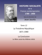 Cover-Bild zum Titel 'Histoire socialiste de la France contemporaine' von 'Jean Jaures'