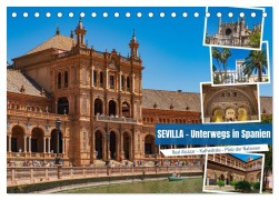 Cover-Bild zum Titel 'Sevilla - Unterwegs in Spanien (Tischkalender 2026 DIN A5 quer), CALVENDO Monatskalender' von 'Astrid Ziemer'