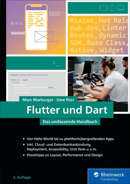 Flutter und Dart - Marc Marburger, Uwe Post