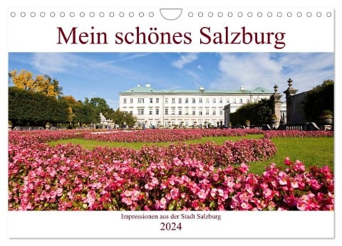 Mein schönes Salzburg (Wandkalender 2024 DIN A4 quer), CALVENDO Monatskalender - Christa Kramer