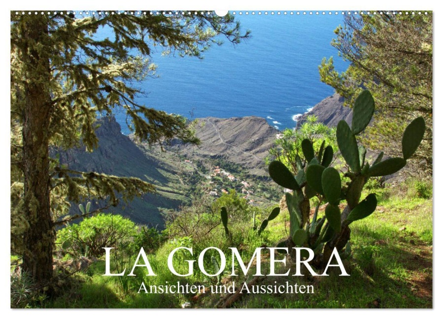 La Gomera - Ansichten und Aussichten (Wandkalender 2025 DIN A2 quer), CALVENDO Monatskalender - Ansgar Meise