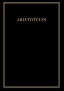 Cover-Bild zum Titel 'Kategorien' von 'Aristoteles'