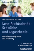 Cover-Bild zum Titel 'Lese-Rechtschreib-Schwäche und Legasthenie' von 'Gerheid Scheerer-Neumann'