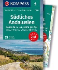 KOMPASS Wanderführer Südliches Andalusien, Costa de la Luz, Costa del Sol, Costa Tropical und Costa Almeria, 55 Touren mit Extra-Tourenkarte - 