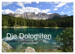 Cover-Bild zum Titel 'Die Dolomiten - Wanderparadies in Südtirol (Wandkalender 2026 DIN A3 quer), CALVENDO Monatskalender' von 'Joachim Barig'