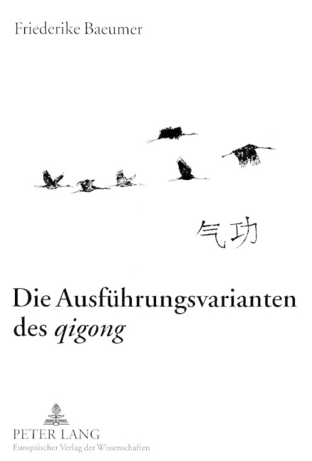 Die Ausführungsvarianten des 'qigong' - Friederike Baeumer