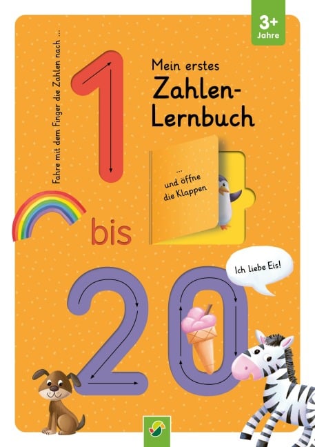 Mein erstes Zahlen Lernbuch mit Spurrillen und Klappen - 