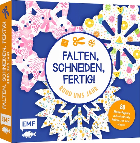 Bastelblock: Falten, Schneiden, fertig! Rund ums Jahr - Ina Mielkau