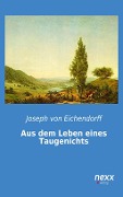 Cover-Bild zum Titel 'Aus dem Leben eines Taugenichts' von 'Joseph Von Eichendorff'