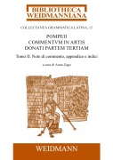 Cover-Bild zum Titel 'Pompeii Commentum in Artis Donati partem tertiam' von 'Pompeius'
