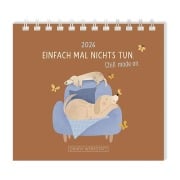 Cover-Bild zum Titel 'Mini-Kalender 2026 Einfach mal nichts tun' von ''