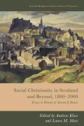 Cover-Bild zum Titel 'Social Christianity in Scotland and Beyond, 1800-2000' von ''