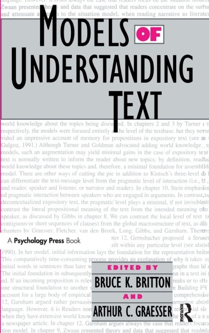 Models of Understanding Text - 