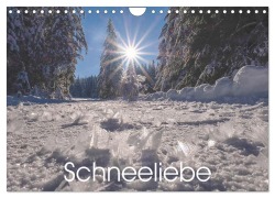 Cover-Bild zum Titel 'Schneeliebe (Wandkalender 2026 DIN A4 quer), CALVENDO Monatskalender' von 'Petra Saf Photography'