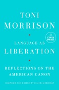 Cover-Bild zum Titel 'Language as Liberation' von 'Toni Morrison'