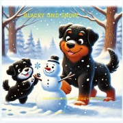 Cover-Bild zum Titel 'Blacky und Snow' von 'Dave Red'