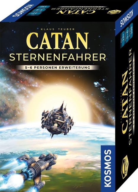 CATAN - Sternenfahrer - Ergänzung 5 und 6 Spieler - Klaus Teuber