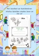 Cover-Bild zum Titel 'Mein Ausmalbuch zum Buchstabenlernen' von 'Holger Kiefer'