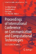 Proceedings of International Conference on Communication and Computational Technologies - 