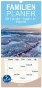 Cover-Bild zum Titel 'Familienplaner 2027 - Die Lausitz - Region im Wandel mit 5 Spalten (Wandkalender, 21 x 45 cm) CALVENDO' von 'Martin Winzer'