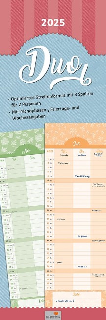 Planer "DUO" Kalender 2025 - 