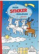 Cover-Bild zum Titel 'Mein Sticker-Malbuch. Weihnachten' von ''
