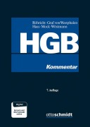 Cover-Bild zum Titel 'HGB' von 'Anna K. Bernzen, Thomas Krümmel, Volker Vogt, Peter Ries, Jean Mohamed'