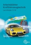 Cover-Bild zum Titel 'Arbeitsblätter Kraftfahrzeugtechnik. Lernfelder 9-14' von ''