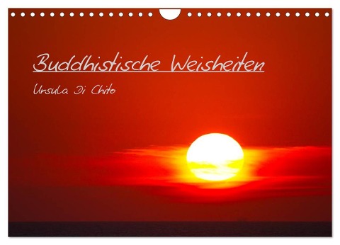 Buddhistische Weisheiten - CH Version (Wandkalender 2024 DIN A4 quer), CALVENDO Monatskalender - Ursula Di Chito