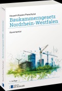 Cover-Bild zum Titel 'Baukammerngesetz Nordrhein-Westfalen' von 'Andreas Heusch, Georg Kaster, Alexander Petschulat'