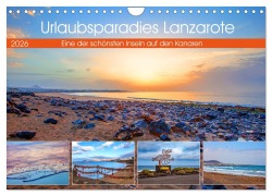 Cover-Bild zum Titel 'Urlaubsparadies Lanzarote (Wandkalender 2026 DIN A4 quer), CALVENDO Monatskalender' von 'Christa Kramer'